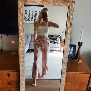 Urban Outfitters High-rise Striped Summer Pants